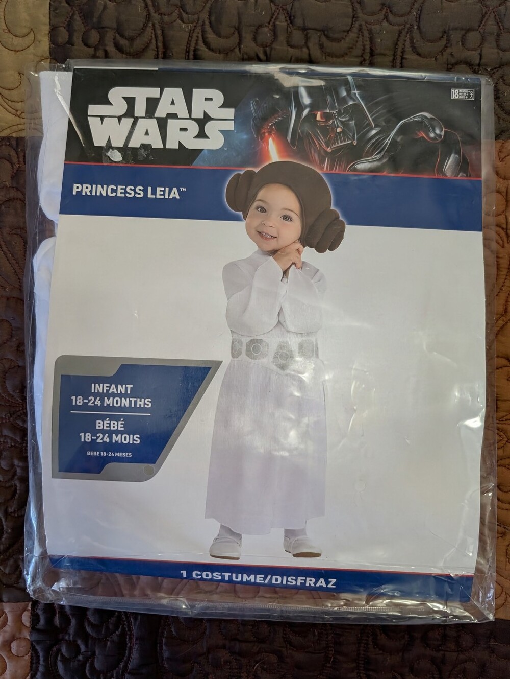 NWT Princess Leia Star Wars Costume Size 18-24 Months